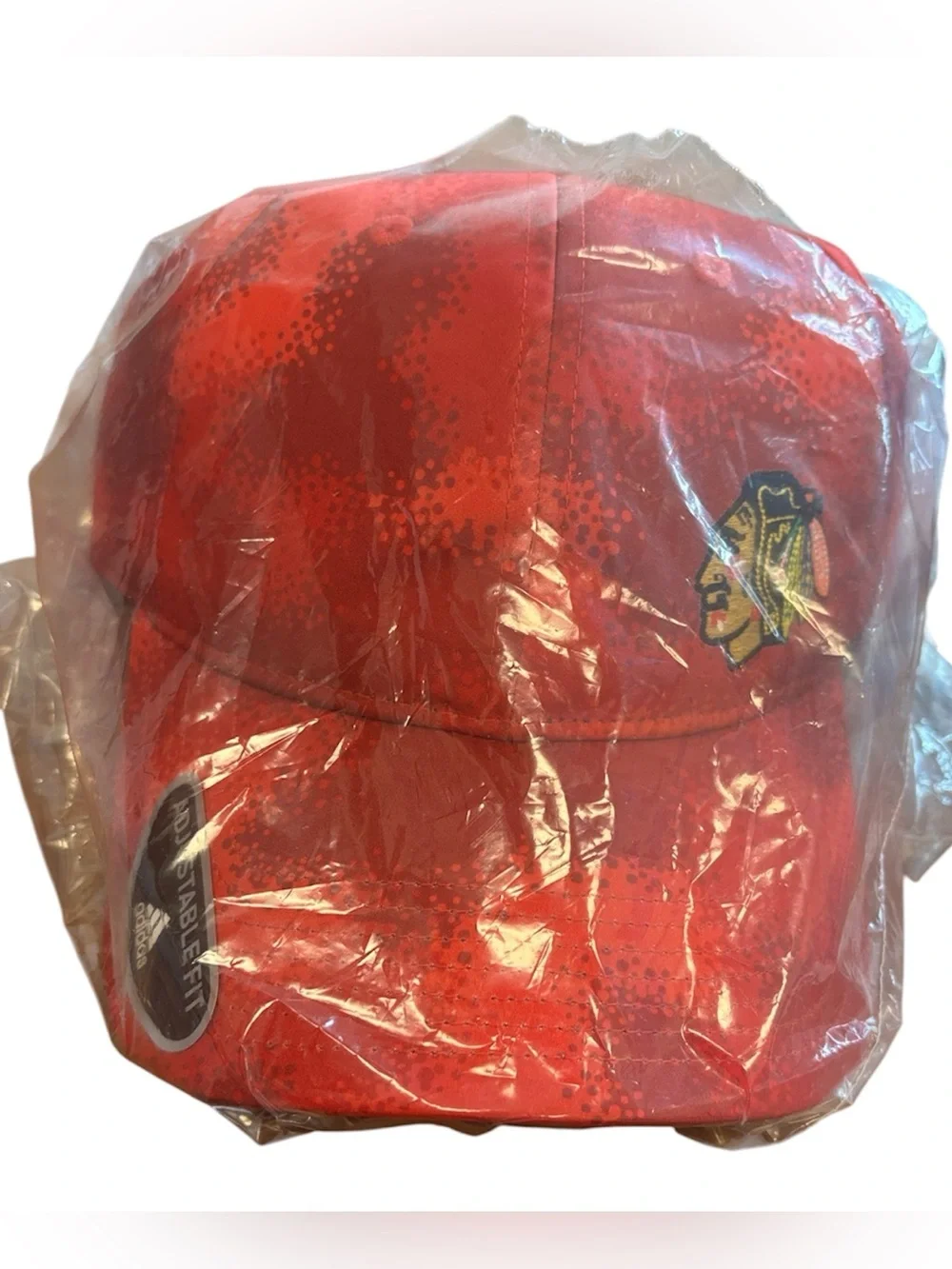 Chicago Blackhawks adidas Women's Camo Slouch Adjustable Hat NWT